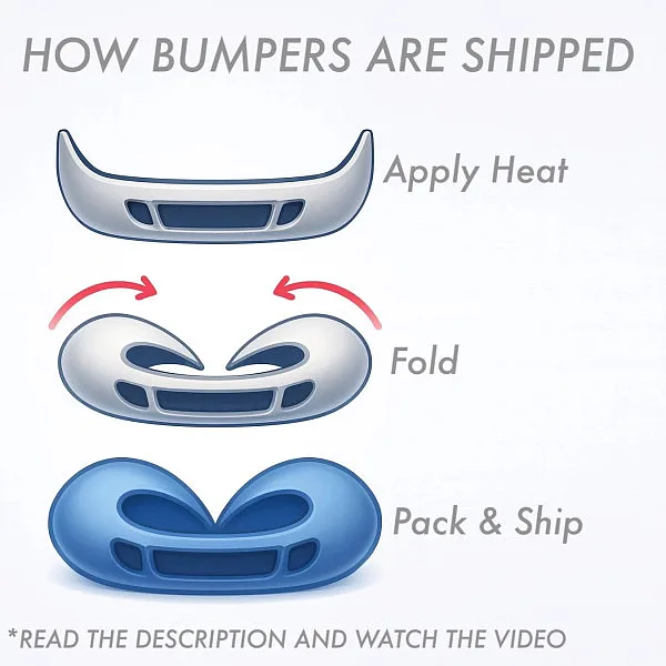Front Bumper Cover with out Front Grills for Camry 2015 2016 2017 LE